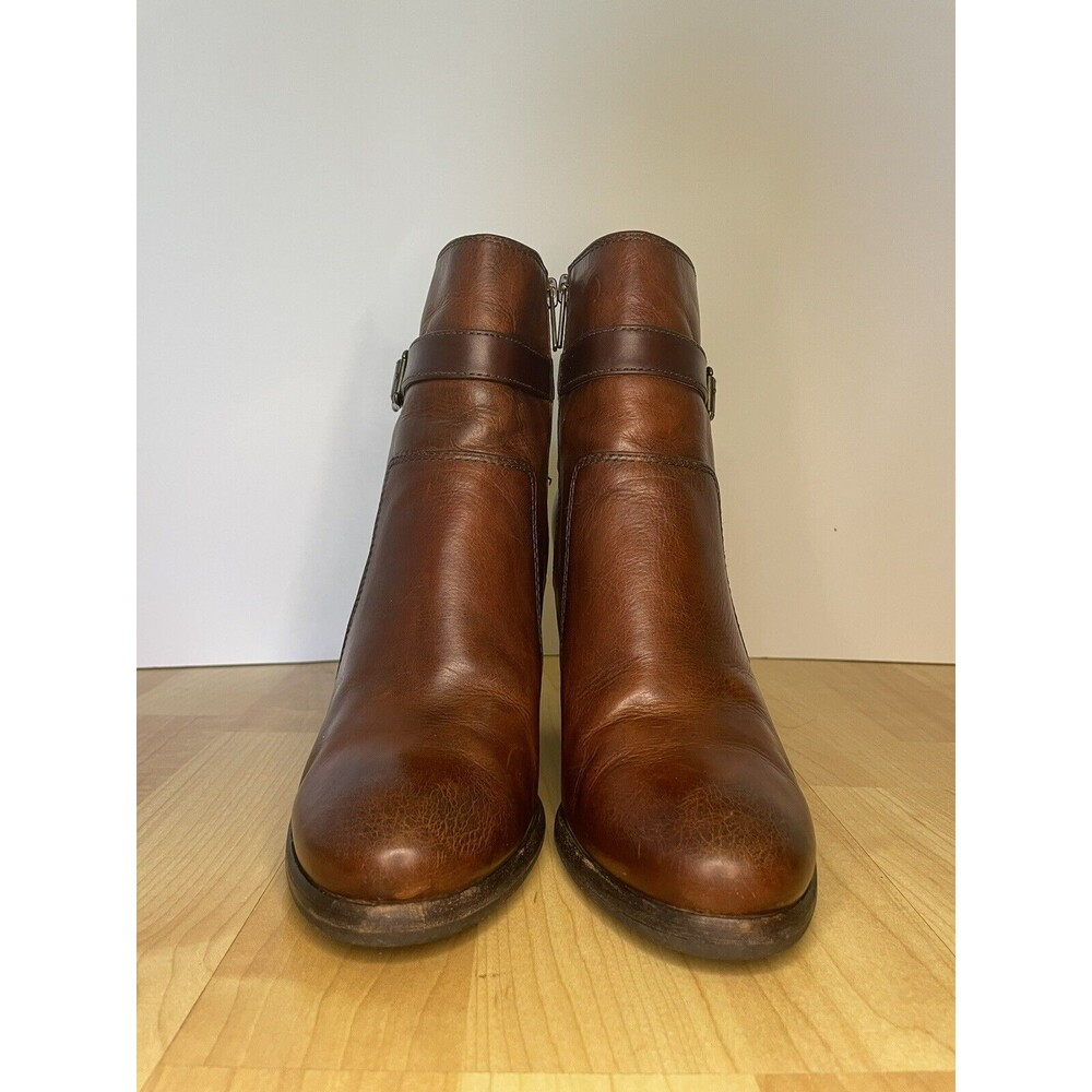 Frye Women’s Patty Riding Leather Ankle Boots Size 9.5 - Picture 3 of 14